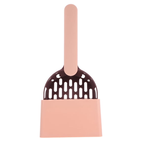 ACDANC Cat Litter Scooper with Holder Cat Scooper Litter Box with Stand Cat Litter Tray Box Cat Litter Shovel Cat Poop Clean Tool