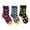 Foodie Feet, variant on Sierra Socks Toddler Combed Cotton Crew Assorted 3-Pack Socks Gift Box (Cars-n-Trucks, 2-4 years (Fits Shoe Size 6-11))