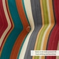 thumbnail image 5 of Greendale Home Fashions SunSet Stripe 15 in. Round Outdoor Reversible Bistro Seat Cushion (Set of 2), 5 of 8