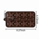 thumbnail image 3 of Christmas Tree Shaped Chocolate Mold for Baking and Candy Making, 3 of 5