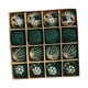 thumbnail image 3 of 16 bolas navideñas para árbol de Navidad. verde oscuro, 3 of 9