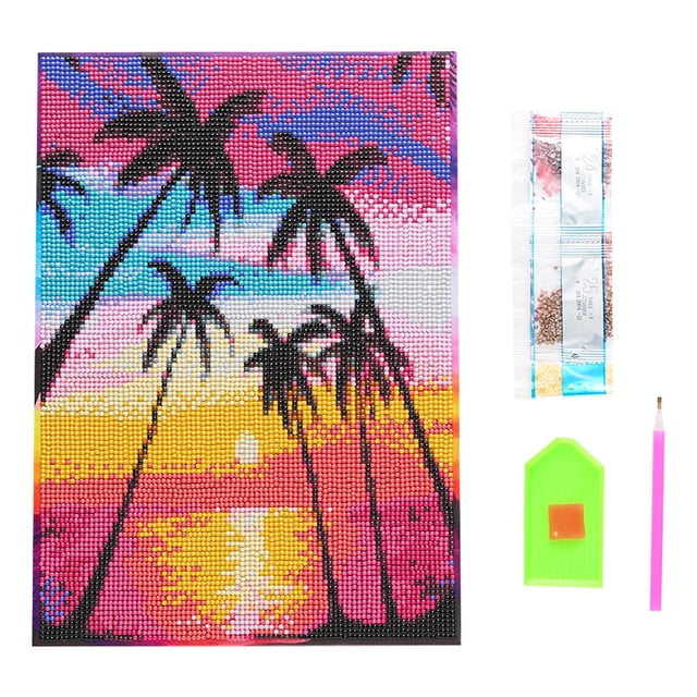 Pintura de diamante bricolaje con kit de marco 5D taladro completo dibujo arte artesanía para niños adolescentes adultos D9959 sidaley HA001481-02B
