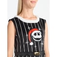 thumbnail image 3 of The Nightmare Before Christmas Women's Pinstripe Jumpsuit, Sizes XXS-XXL, 3 of 4