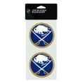 thumbnail image 2 of Buffalo Sabres Official NHL 4 inch x 4 inch Each Die Cut Car Decal 2-Pack by Wincraft, 2 of 2