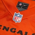 thumbnail image 4 of Men's Nike Cam Taylor-Britt Orange Cincinnati Bengals Alternate Game Jersey, 4 of 6