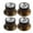 Brown, variant on EpheyFIF Electric Guitar Knobs Set 2 Volume and 2 Tone Compatible with for Epi Lp St and Les St Series Replacement Parts Brown