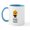 White/Blue Inside, variant on CafePress - Scuba Chick Mug - 11 oz Ceramic Mug - Novelty Coffee Tea Cup