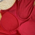 thumbnail image 5 of MEZZALL Women Fashion Sleeveless Camisole With Built In Bra O-Neck Support Slim Strap Tank Tops Summer Solid Color Casual Layering Boho Ladies Camis, 5 of 5