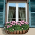 thumbnail image 5 of Coco Fiber Liner Replacement for Window Box Planters Natural Coconut Coir Material Rectangular Shape Two Pack Suitable for Outdoor Use, 5 of 6