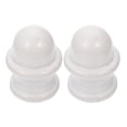 thumbnail image 2 of KAKOWELY Light Finial 2Pcs Table Light Finial Decor Simple Lampshade Holder Knob Chic Light Accessory1.38"X1.02"X1.02", 2 of 4