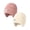 Beige+pink, variant on 2 Pack Baby Beanie Toddler Winter Warm Hat Infant Soft Fleece Lined with Earflap Cute Knit Kids Caps