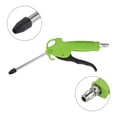 thumbnail image 4 of Alta Presión Aire Soplado Pistola Inoxidable Acero Polvo Soplador con 1/4" Largo Neumática PU Manguera para Coche Ordenador, 4 of 6