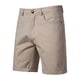 thumbnail image 2 of Ceisia Gift Men's All-Season Casual Shorts - Solid Color Elastic Waist Straight Tube Slim Linen Breathable Work Pants, 2 of 5