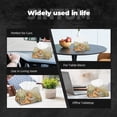 thumbnail image 6 of Tissue Box Cover, Girl Hugging Dog Flowers Rectangular Leather Tissue Holder - Tissue Case Facial Paper Organizer for Bathroom, Vanity Countertop, Tabletop, Car, Napkin, 6 of 6