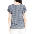 thumbnail image 2 of Max Studio womens  Round Neck Top, XL, 2 of 2