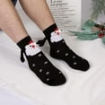 thumbnail image 4 of 2 pares de calcetines navideños con forma de mano, calcetines magnéticos, unisex, divertidos, calcetines con forma de mano, calcetines navideños bonitos y novedosos, calcetines de regalo, 4 of 6