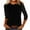 Black, variant on 3/4 Long Sleeve Mesh Velvet Shirts for Women Dressy Loose Crewneck Office Blouses Elegant Business Casual Party Tops Pink XXL