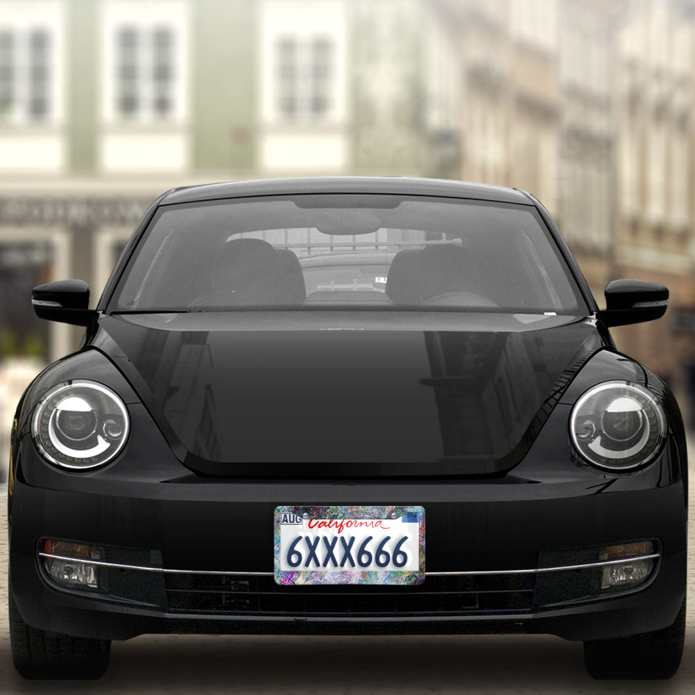 Car Truck Supercharged License Plate Frame Cover 6x12