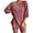Red, variant on Seductiva Clothing Women's Pajama Set 2 Sets Ribbed Knit Pajamas Matching Outfits T Shirt Biker Shorts Sleepwear Sweatsuits Two Piece Soft Sleepwear