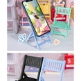 thumbnail image 6 of SINIMOKO Mobile Phone Bracket Flat Chair Shape Suitable For Office Desk Accessories Suitable For All Mobile Phones To Increase The Height Of The Mobile Phone Bracket, 6 of 9