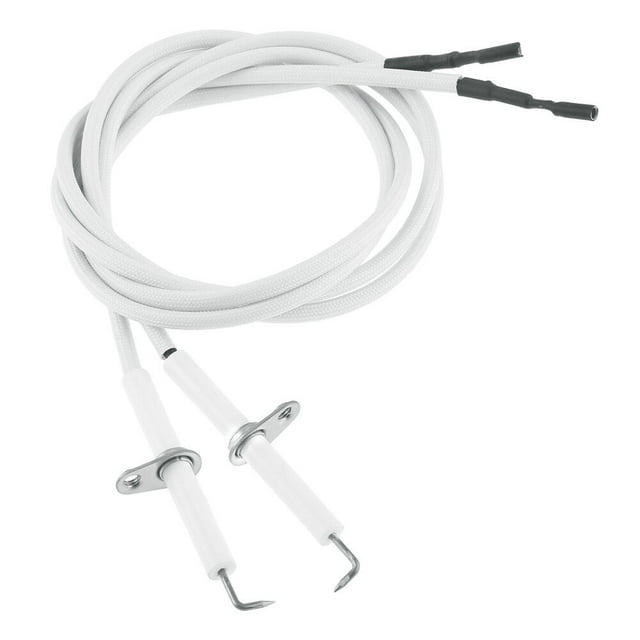 2Pcs Line Gas Cooker Range Stove Spare Part Igniter Ceramic Electrode With Cable Rod Ceramic Gas Cooker Accessories