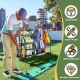 thumbnail image 6 of Golf Bag Storage Garage Organizer,Golf Club Bag Storage Rack for Garage, Extra Storage Rack for Golf Clubs,Golf Bag Organizer Fit for Garage,Shed,Basement, 6 of 8