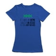 thumbnail image 1 of T-shirt Bleu Royal pour Femmes avec Citation Graphique Enzyme Love Biology, 1 of 1