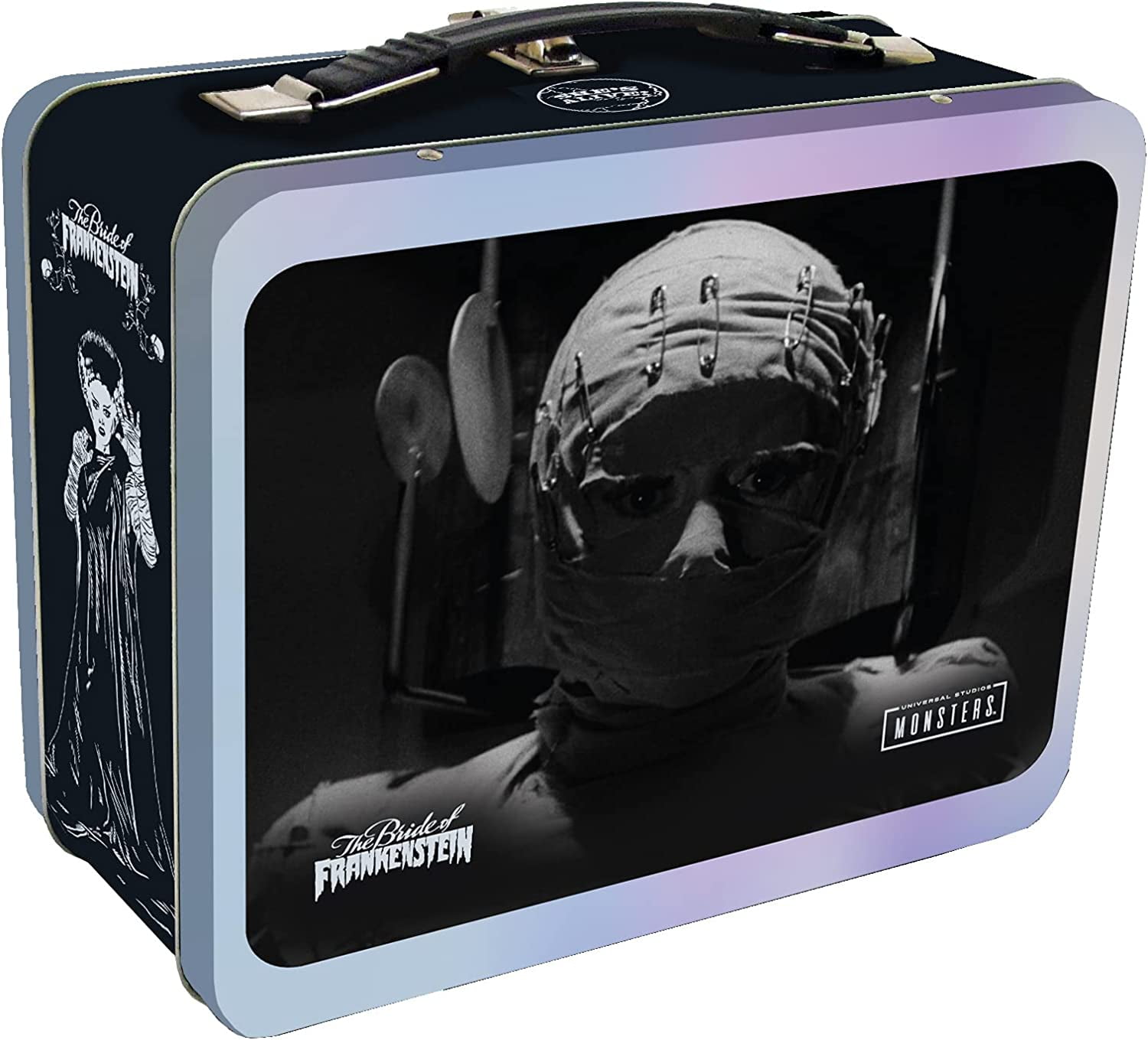 Universal Monsters The Bride of Frankenstein Tin Tote Lunch Box