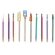 thumbnail image 5 of Juego de 10 brocas para uñas, broca de repuesto para pedicura y manicura TFixol Brocas, 5 of 7