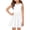 White, variant on CCRFTGI Girls Dresses 10-12 A-Line Solid Dress Birthday Cute Sleeveless Girls Dresses Summer Trendy Special Occasion Dress for Girls Light Blue 3-4 Years