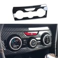 thumbnail image 2 of Carbon Fiber Console Dashboard Panel Air Condition Switch Cover Trim For Xv Crosstrek Impreza 2018-, 2 of 5