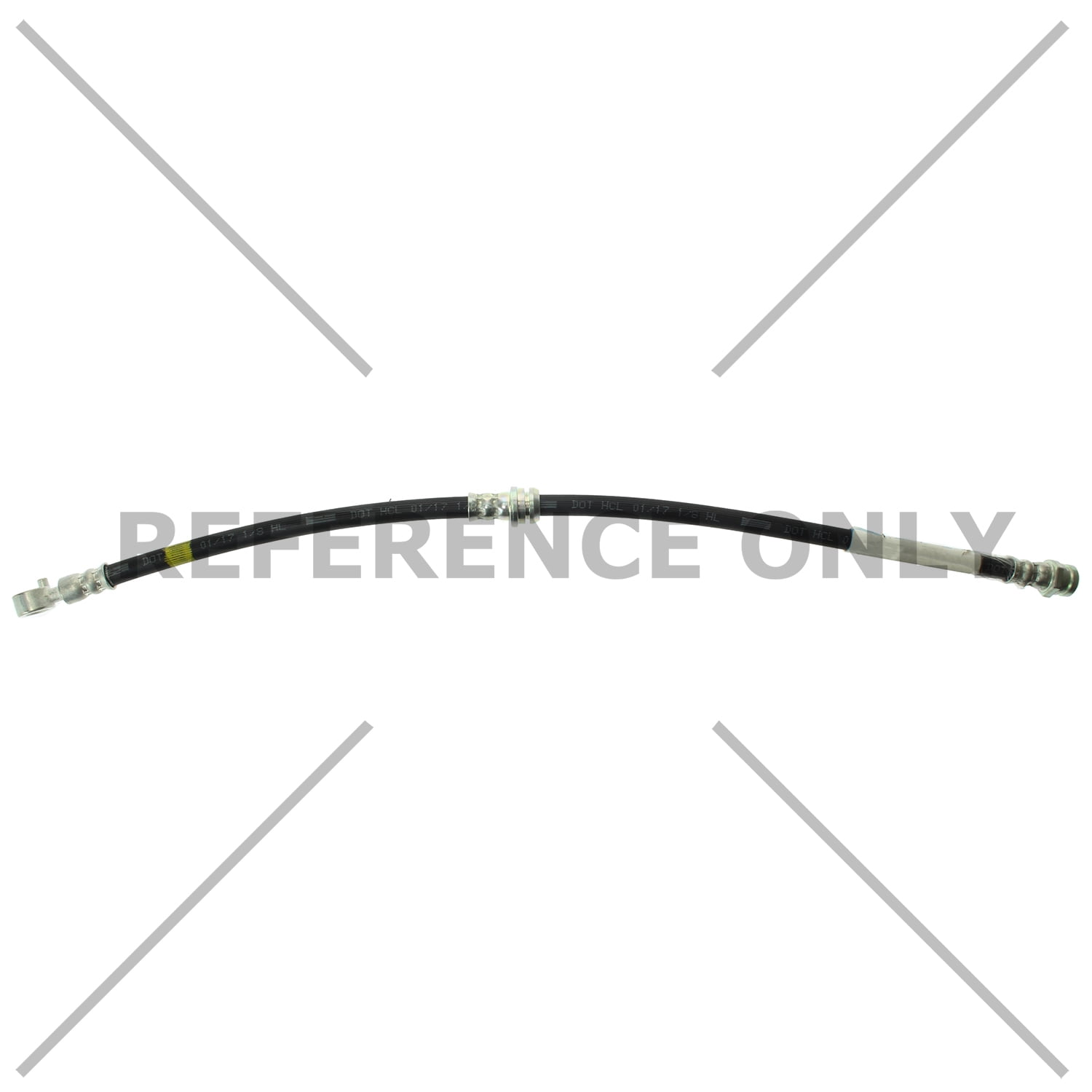 Centric Parts Brake Hydraulic Hose P/N:150.45067 Fits select: 2022-2023 MAZDA CX-5, 2016-2021 MAZDA CX-9