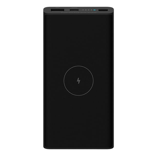 Power Bank Xiaomi 10w Wireless Carga Inalambrica 10000mAh Color Negro