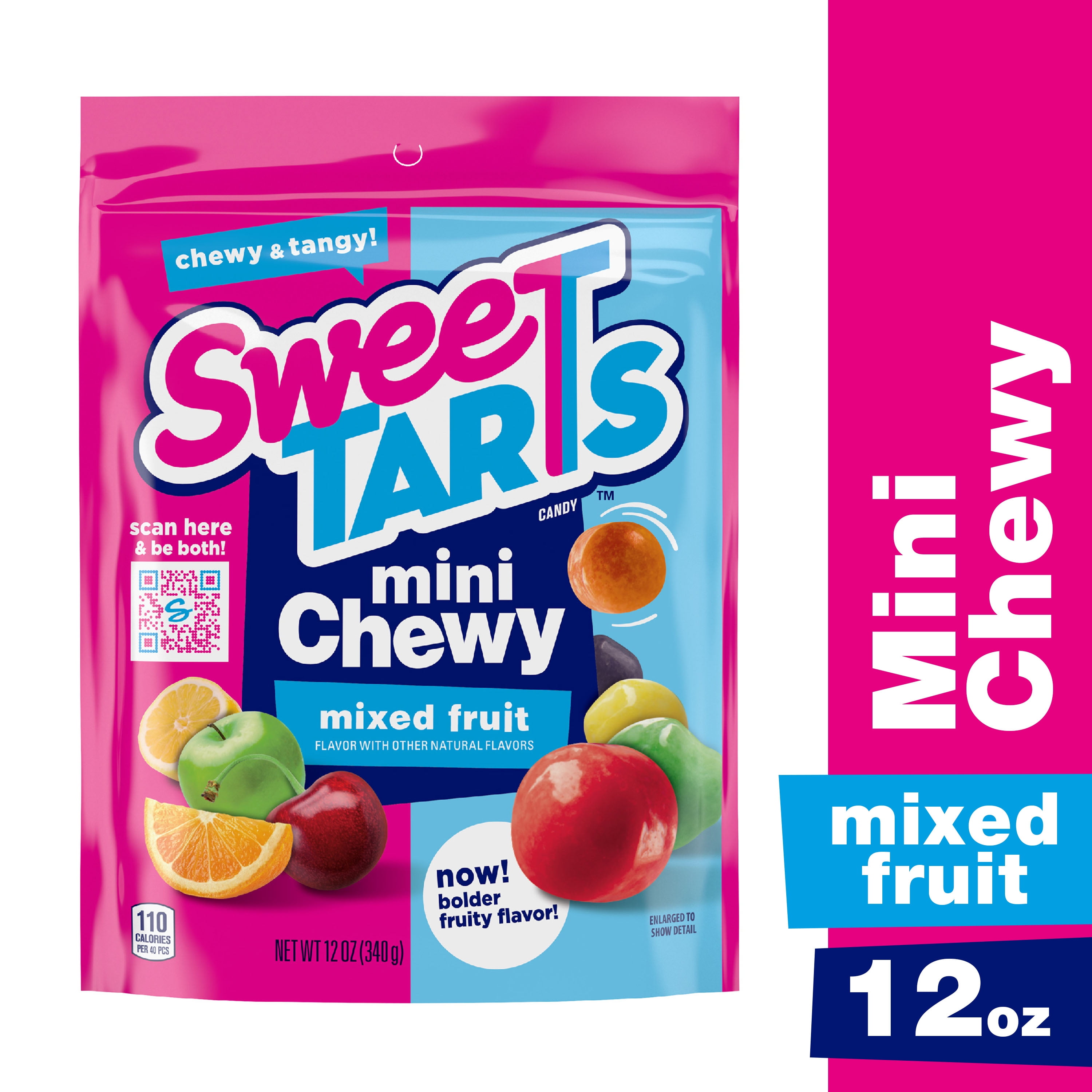 SweeTARTs Mini Chewy Mixed Fruit Candy 12 oz Stand-Up Bag