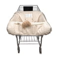 thumbnail image 1 of Funda para carrito de compras Boppy Almond Croissant con arnés de seguridad, 1 of 5