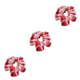 thumbnail image 4 of Qarigey Lazos para el cabello Patrón escocés Anillos para el cabello Sombreros femeninos de moda 5 Type1 NO1, 4 of 6