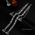 thumbnail image 2 of Adjustable Bra Strap Convertible Clear Elastic Straps For Wedding Dress And Apparel, 2 of 4