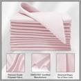 thumbnail image 3 of Lann's Linens Set of 12 Reusable Cloth Dinner Napkins, 20-inch Polyester Fabric Napkins for Holidays, Weddings and Events, Machine Washable, Pink, 3 of 8