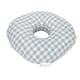 thumbnail image 2 of Almohada Para La Oreja, Almohada Para La Oreja Con Estampado 3D De Cuadros Azules, Algodón De Apoyo Para Dormir Y Enrojecimiento, 2 of 7