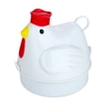 thumbnail image 1 of Guardoinrt Cuiseur à Œufs Compact en Forme de Poulet pour Micro-Ondes Capacité Compacte à 4 Œufs au Poulet, 1 of 6