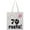 AA-White, variant on Inktastic 70th Birthday 70 Rocks Gift Tote Bag