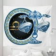 thumbnail image 1 of Zodiac Tapestry, Historical Astronomy Sign Libra Pattern with Wheel and Scales Planetary Image, Fabric Wall Hanging Decor for Bedroom Living Room Dorm, 5 Sizes, Multicolor, by Ambesonne, 1 of 1