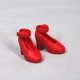 thumbnail image 4 of Zapatos de para sandalias BJD Blythe 1/6, zapatos de muñeca, accesorios / rojo Zulema Muñeca de tacón alto, 4 of 7