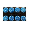 thumbnail image 3 of NRG Fender Washer Kit w/Color Matched M8 Bolt Rivets For Plastic (Blue) - Set of 8 - FW-800BL, 3 of 5