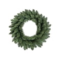 thumbnail image 2 of Miwamany Artificial Christmas Pine Wreath 18Inch, Full Realistic Needle Front Door Wreath, Indoor Outdoor Xmas Home Wall Window Decorative Garland, 2 of 7