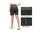 thumbnail image 4 of Little Donkey Andy Women's Hiking Shorts Quick Dry Stretch Athletic Shorts Lightweight for Golf Travel Black XS, 4 of 7