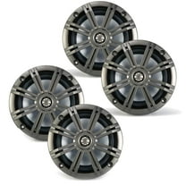 Kicker 6.5 Inch KM-Series Marine Speakers 41KM654CW bundle