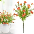 thumbnail image 2 of Artificial Cemetery Flowers Bouquet, Plastic Memorial Flowers for Hanging Window Box, Home Table Centerpieces, Outdoor Porch Decor, 1 Artificial Flower, 2 of 9