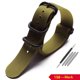 thumbnail image 3 of Correa de reloj de nailon para Omega Seiko, estilo universal para hombre, hebilla de acero inoxidable, lona deportiva para exteriores engrosada, 20 mm, 22 mm, 3 of 5