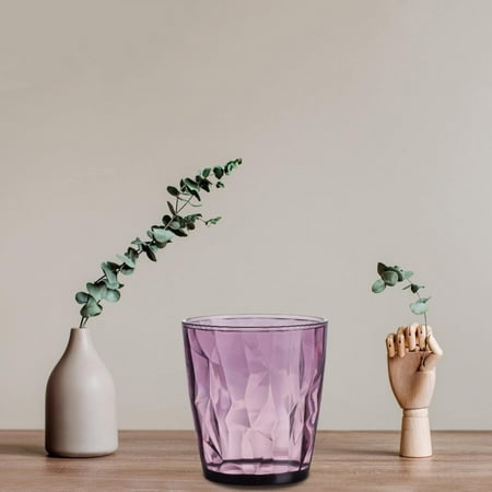 

Glass Cups With Lids Pc Acrylic Clear Wine Bottles Travel Mug Look Like Glass Drinking Glasses Plastic Tumblers Dishwasher Small Acrylic Juice Glasses For Kids Plastic Water Glasses（12oz）